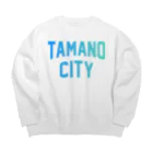 JIMOTOE Wear Local Japanの玉野市 TAMANO CITY Big Crew Neck Sweatshirt