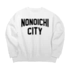JIMOTOE Wear Local Japanの野々市 NONOICHI CITY Big Crew Neck Sweatshirt