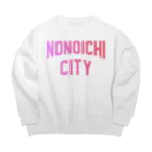 JIMOTOE Wear Local Japanの野々市 NONOICHI CITY Big Crew Neck Sweatshirt