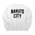 JIMOTOE Wear Local Japanの鳴門市 NARUTO CITY Big Crew Neck Sweatshirt