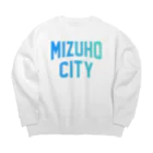 JIMOTOE Wear Local Japanの瑞穂市 MIZUHO CITY Big Crew Neck Sweatshirt