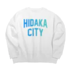 JIMOTOE Wear Local Japanの日高市 HIDAKA CITY Big Crew Neck Sweatshirt