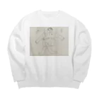 インコのお宿のようこそ。きてくれてありがとう。 Big Crew Neck Sweatshirt