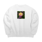 そらもようのバラ🌹 Big Crew Neck Sweatshirt