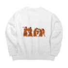 バッケーはるのペンテウス八つ裂き(赤絵式) Big Crew Neck Sweatshirt