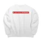 【BOWZ】RAリックアッガイの表裏デザインアロワナって知ってる？　by RA Big Crew Neck Sweatshirt