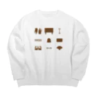 KAWAGOE GRAPHICSのSHOGI GRAPHICS Big Crew Neck Sweatshirt