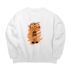 雑貨屋のオソラさんのTIGER Big Crew Neck Sweatshirt