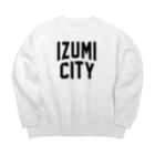 JIMOTOE Wear Local Japanの出水市 FLOOD CITY Big Crew Neck Sweatshirt