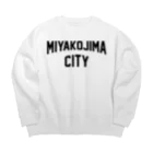 JIMOTOE Wear Local Japanの宮古島市 MIYAKOJIMA CITY Big Crew Neck Sweatshirt