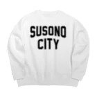 JIMOTOE Wear Local Japanの裾野市 SUSONO CITY Big Crew Neck Sweatshirt