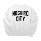 JIMOTOE Wear Local Japanの能代市 NOSHIRO CITY Big Crew Neck Sweatshirt