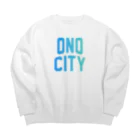 JIMOTOE Wear Local Japanの小野市 ONO CITY Big Crew Neck Sweatshirt