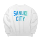 JIMOTOE Wear Local Japanのさぬき市 SANUKI CITY ビッグシルエットスウェット