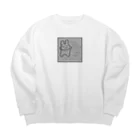 lunar eclipseのかたこってまーす。。 Big Crew Neck Sweatshirt