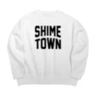 JIMOTOE Wear Local Japanの志免町 SHIME TOWN Big Crew Neck Sweatshirt