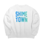 JIMOTOE Wear Local Japanの志免町 SHIME TOWN Big Crew Neck Sweatshirt