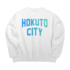 JIMOTOE Wear Local Japanの北斗市 HOKUTO CITY ビッグシルエットスウェット