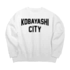 JIMOTOE Wear Local Japanの小林市 KOBAYASHI CITY Big Crew Neck Sweatshirt