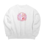 あいくと獣人と魔法の杖のまじ病みうさぎ Big Crew Neck Sweatshirt