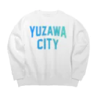 JIMOTO Wear Local Japanの湯沢市 YUZAWA CITY ビッグシルエットスウェット