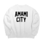 JIMOTO Wear Local Japanの奄美市 AMAMI CITY ビッグシルエットスウェット