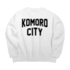 JIMOTOE Wear Local Japanの小諸市 KOMORO CITY Big Crew Neck Sweatshirt