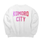 JIMOTOE Wear Local Japanの小諸市 KOMORO CITY Big Crew Neck Sweatshirt