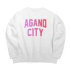 JIMOTOE Wear Local Japanの阿賀野市 AGANO CITY ビッグシルエットスウェット