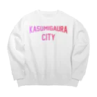 JIMOTOE Wear Local Japanのかすみがうら市 KASUMIGAURA CITY Big Crew Neck Sweatshirt