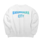 JIMOTOE Wear Local Japanのかすみがうら市 KASUMIGAURA CITY Big Crew Neck Sweatshirt