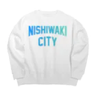JIMOTOE Wear Local Japanの西脇市 NISHIWAKI CITY Big Crew Neck Sweatshirt