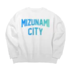 JIMOTOE Wear Local Japanの瑞浪市 MIZUNAMI CITY Big Crew Neck Sweatshirt