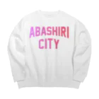 JIMOTOE Wear Local Japanの網走市 ABASHIRI CITY Big Crew Neck Sweatshirt