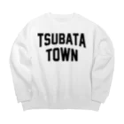 JIMOTOE Wear Local Japanの津幡町 TSUBATA TOWN Big Crew Neck Sweatshirt