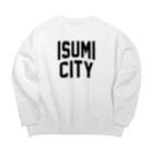 JIMOTOE Wear Local Japanのいすみ市 ISUMI CITY Big Crew Neck Sweatshirt