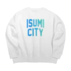 JIMOTOE Wear Local Japanのいすみ市 ISUMI CITY Big Crew Neck Sweatshirt