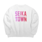 JIMOTOE Wear Local Japanの精華町 SEIKA TOWN ビッグシルエットスウェット