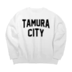 JIMOTOE Wear Local Japanの田村市 TAMURA CITY ビッグシルエットスウェット