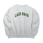 C-fishのLAID-BACK Arch Logo Big Crew Neck Sweatshirt