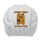 Ａ’ｚｗｏｒｋＳのハコクマ金さん Big Crew Neck Sweatshirt