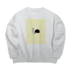 サトウノリコ*のブックマさん Big Crew Neck Sweatshirt