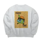 316(MIHIRO)のスペインイシガメとクサガメちゃん カラフル Big Crew Neck Sweatshirt