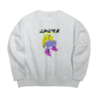 NIDOMISUS【ニドミサス】のカオナシ Big Crew Neck Sweatshirt