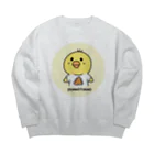 ポンコつっこのponkotukkoのまったりグッズ Big Crew Neck Sweatshirt