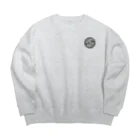 ME→(ミー)のME→丸ロゴ。 Big Crew Neck Sweatshirt