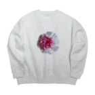 momohokusaiのもうそろそろ春 Big Crew Neck Sweatshirt