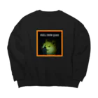 otaku meme queen Online Shopのotaku meme queen on 2 AM Doge Big Crew Neck Sweatshirt