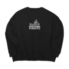 TOP STOREの音山海賊団 船員証明衣 Big Crew Neck Sweatshirt