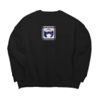 ナマケモノのめいどちゃん Big Crew Neck Sweatshirt